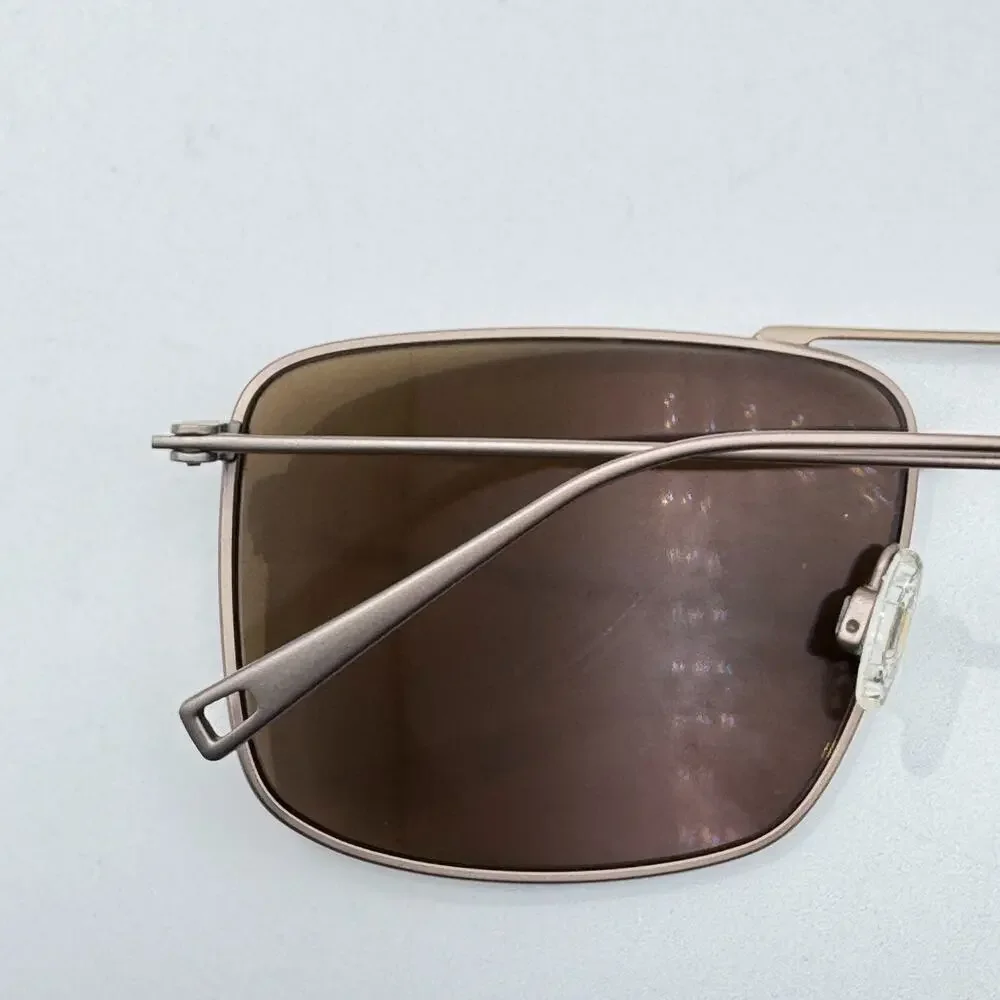 Maui Jim Sunglasses Aeko MP-BG MJ886-01 Satin Sepia Aviator Bronze MauiPure Lens
